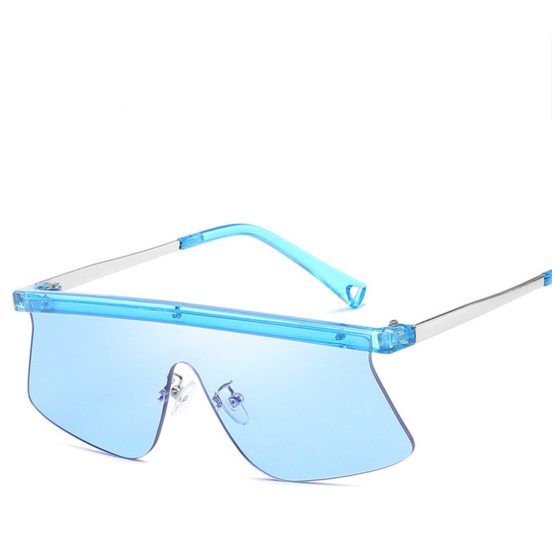 UNDOE Sonnenbrille Sonnenbrille, Unregelmäßige Sunglasses für Herren Damen