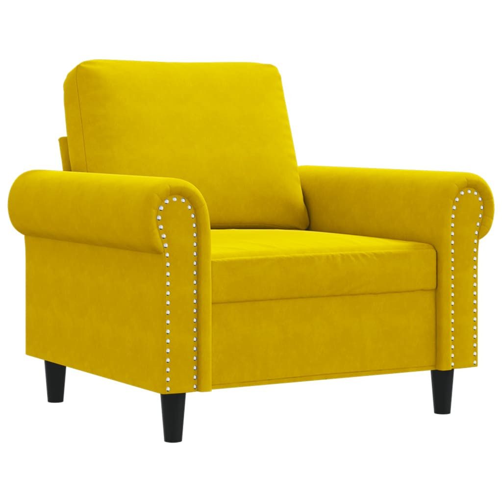 vidaXL Sofa Sessel Gelb 60 cm günstig online kaufen