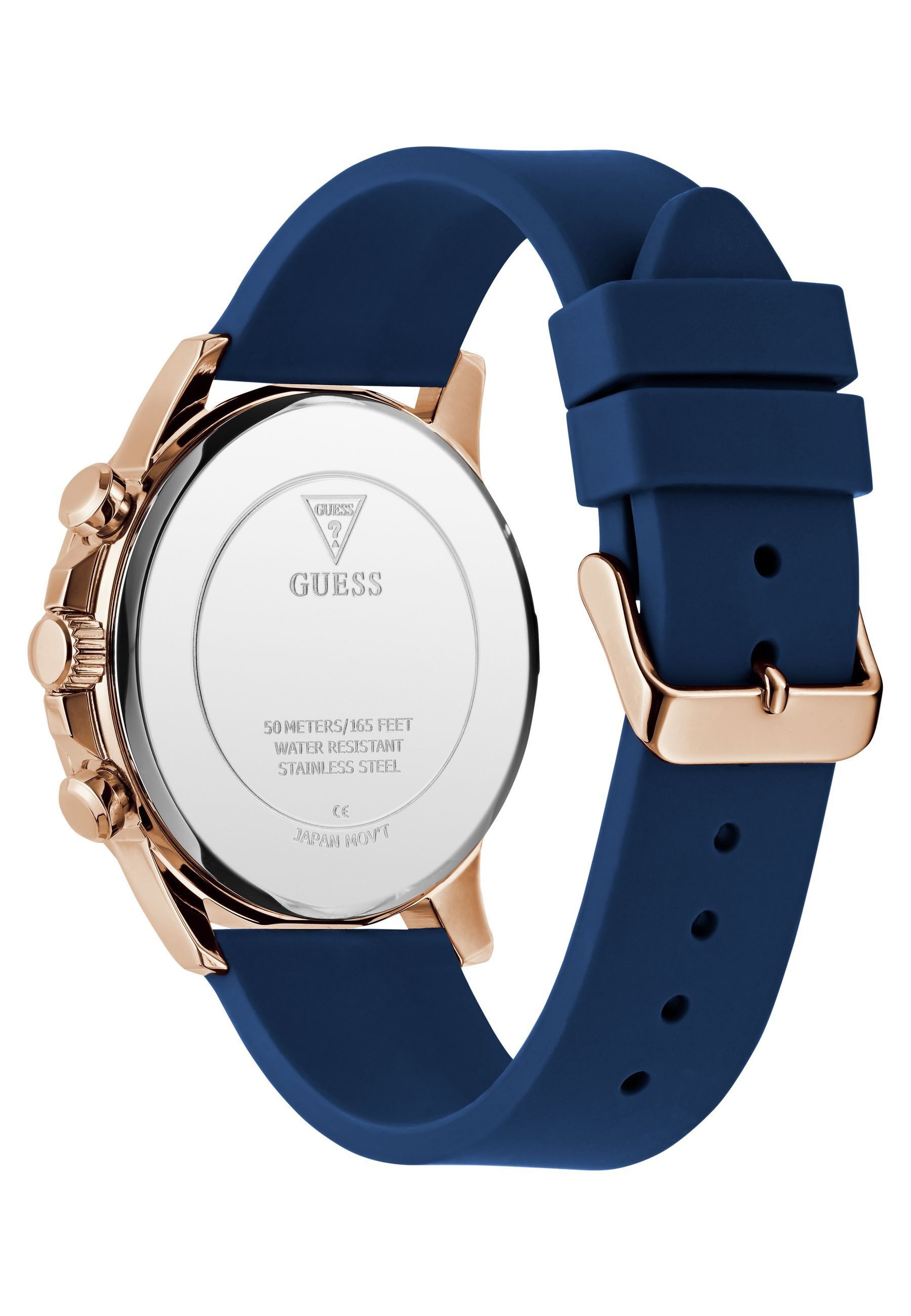 Guess Quarzuhr WALKER, (1-tlg), Quarz-Analoguhr günstig online kaufen