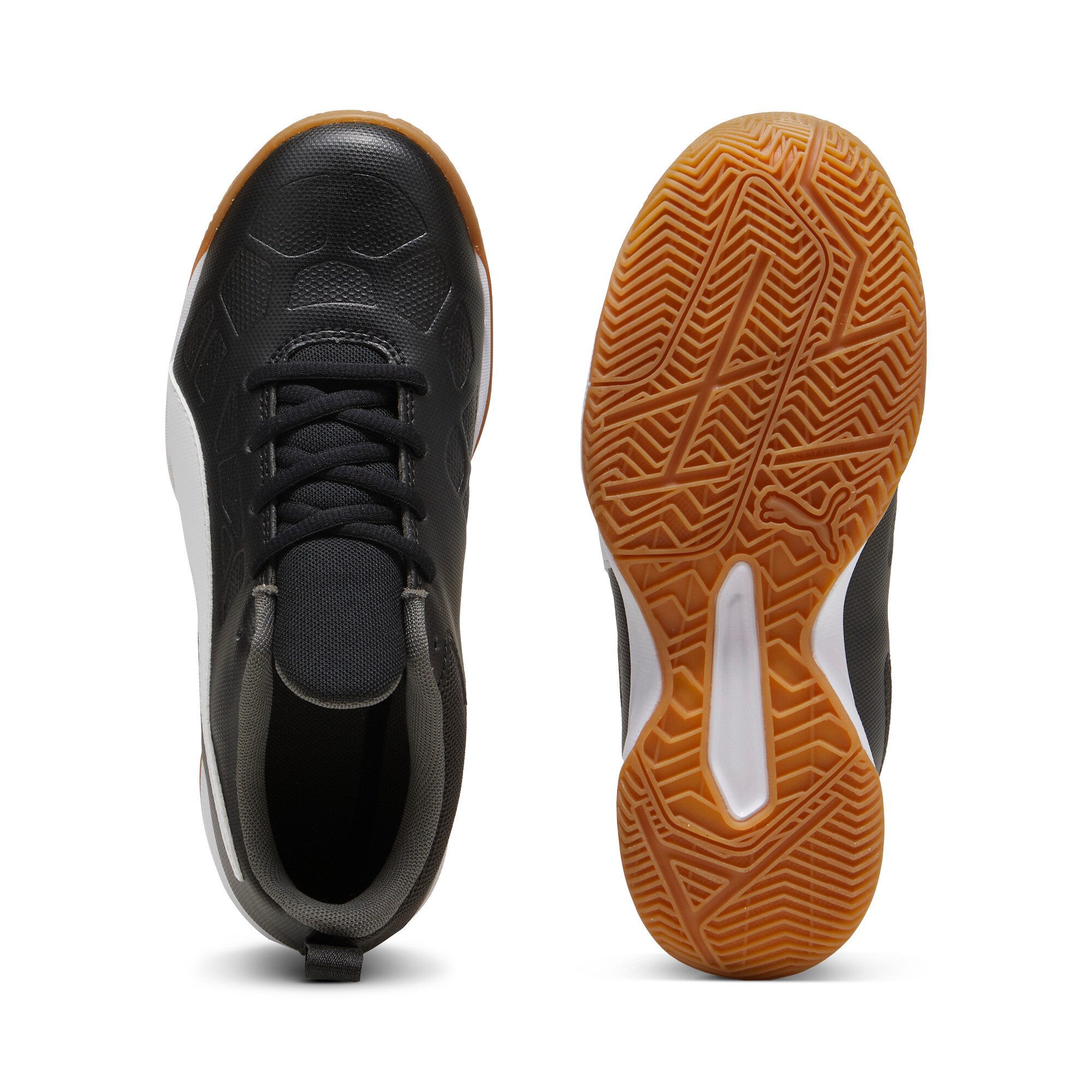 PUMA TENAZ JR Hallenschuh für vielseitige Indoor-Aktivitäten, atmungsaktives Obermaterial