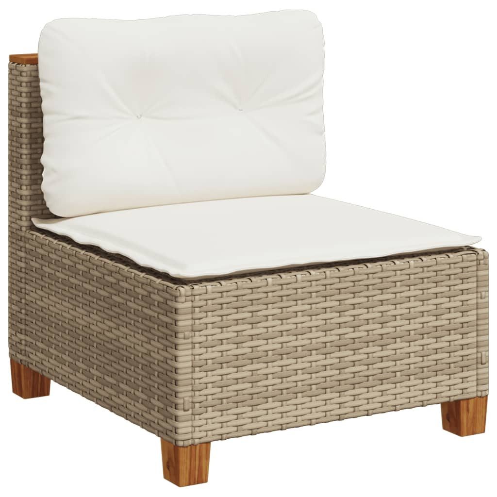 vidaXL Loungesofa Gartensofa ohne Armlehnen mit günstig online kaufen