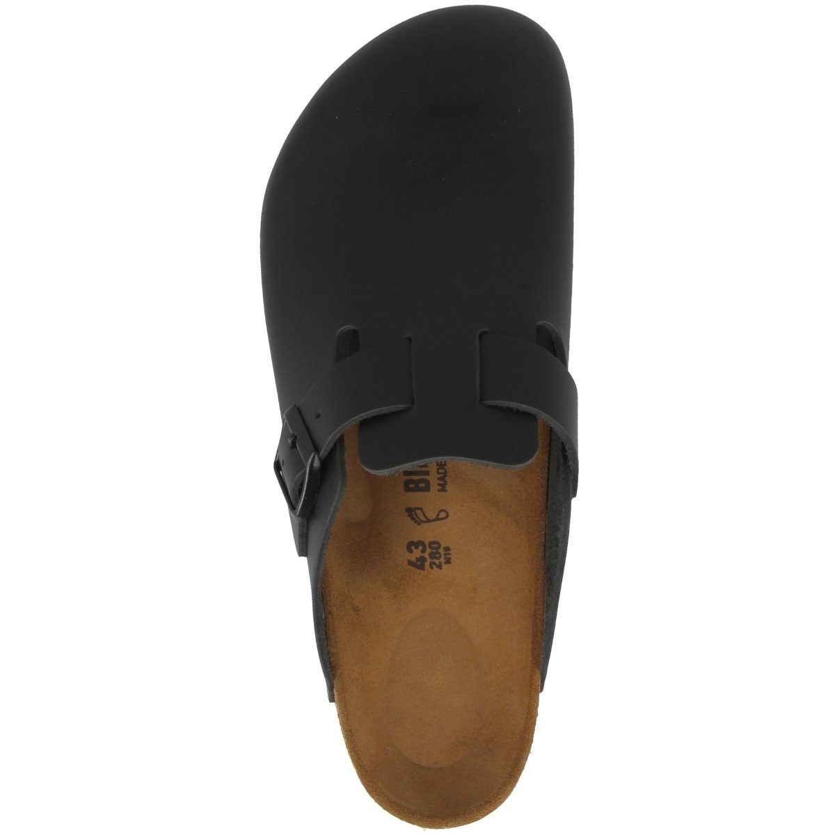 Birkenstock Boston Naturleder schmal Unisex Erwachsene Clog Sandalen, Hausschuhe, Pantoletten, Badeschuhe, Gartenschuhe