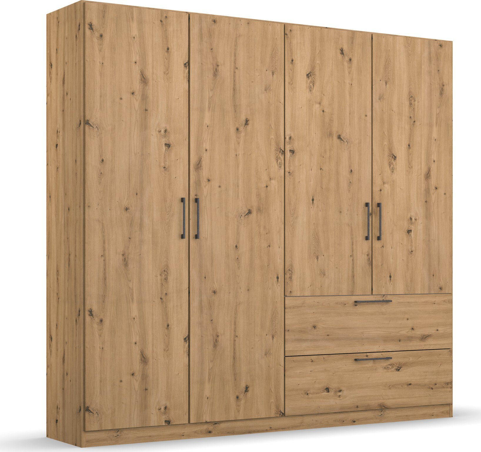 INOSIGN BY RAUCH Drehtürenschrank Kleiderschrank Schrank Garderobe Wäscheschrank CHALLENGER mit Spiegeltüren und geräumigen Schubladen MADE IN GERMANY