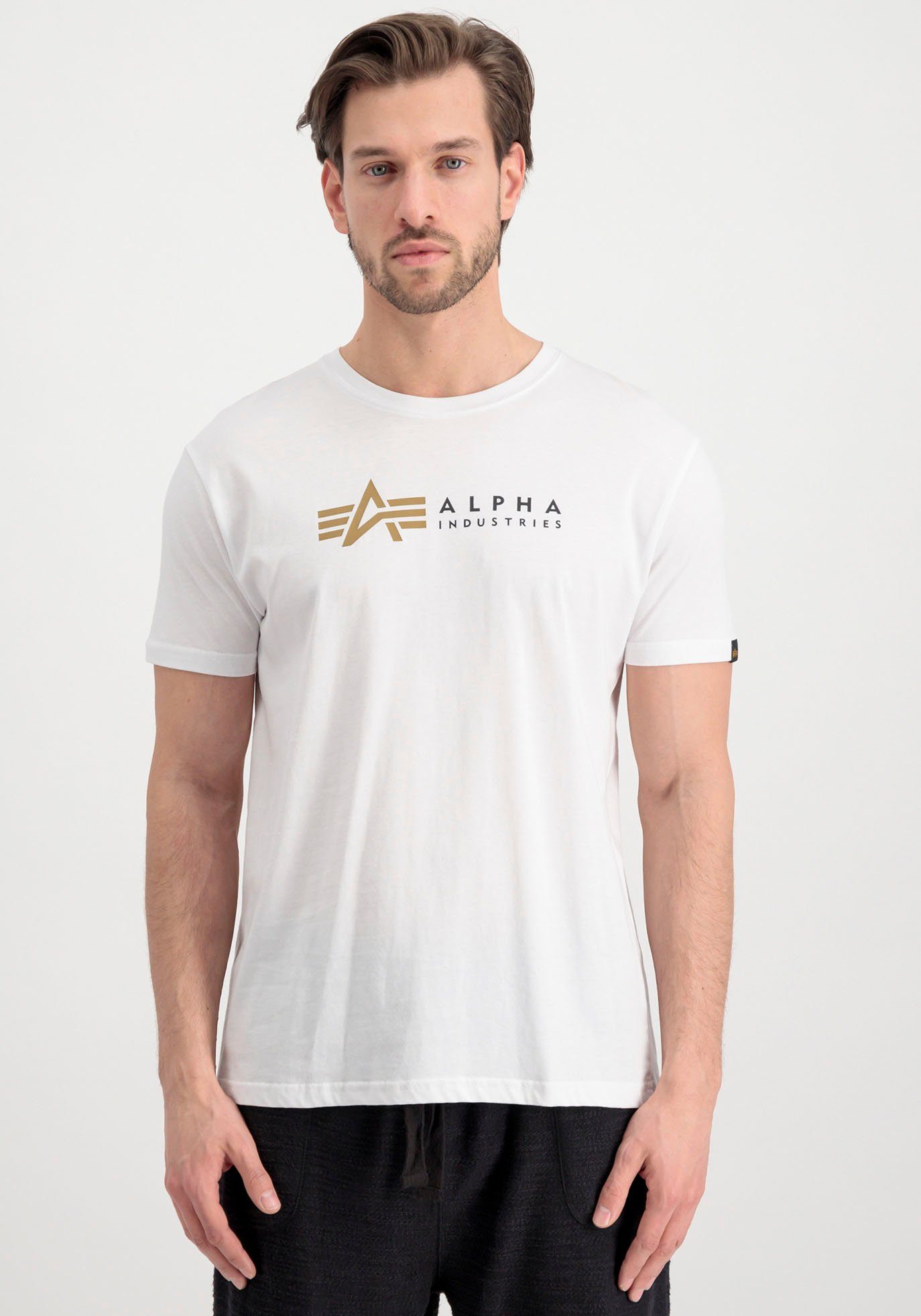 white Industries T Alpha Label ALP-Alpha Kurzarmshirt