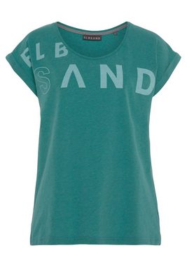 Elbsand T-Shirt aus weichem Jersey, Kurzarmshirt, sportlich und bequem