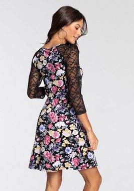 Melrose Spitzenkleid mit elegantem Blumen-Print - NEUE KOLLEKTION