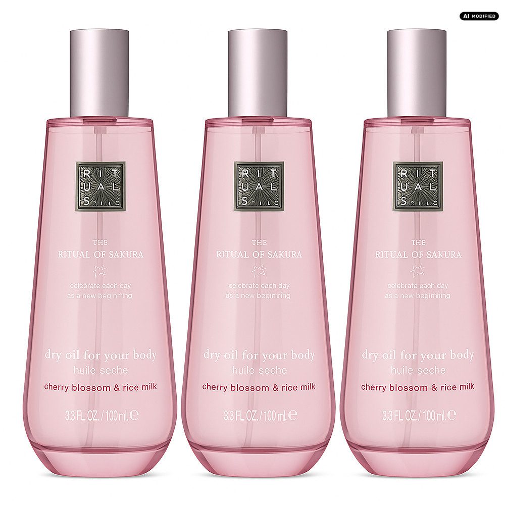 Rituals Körperöl Rituals The Ritual of Sakura Körperöl 3er Set, Vorteilspack mit drei Körperölen für gepflegte Haut