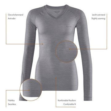 FALKE Funktionsshirt Wool-Tech Light aus Merinowolle für warme bis kalte Temperaturen