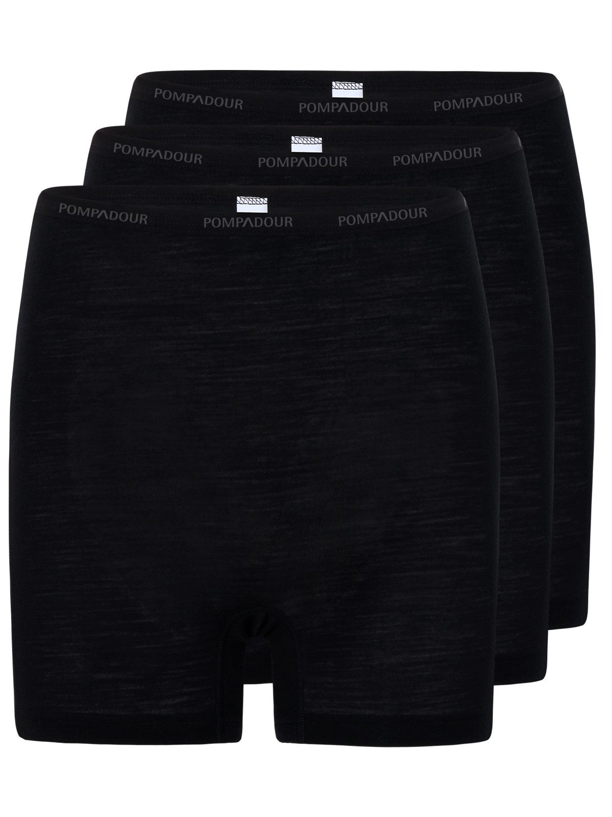 Pompadour Pagenschlüpfer 3er Pack Radlerhose Intime (Packung, 3-St) Zwickel günstig online kaufen