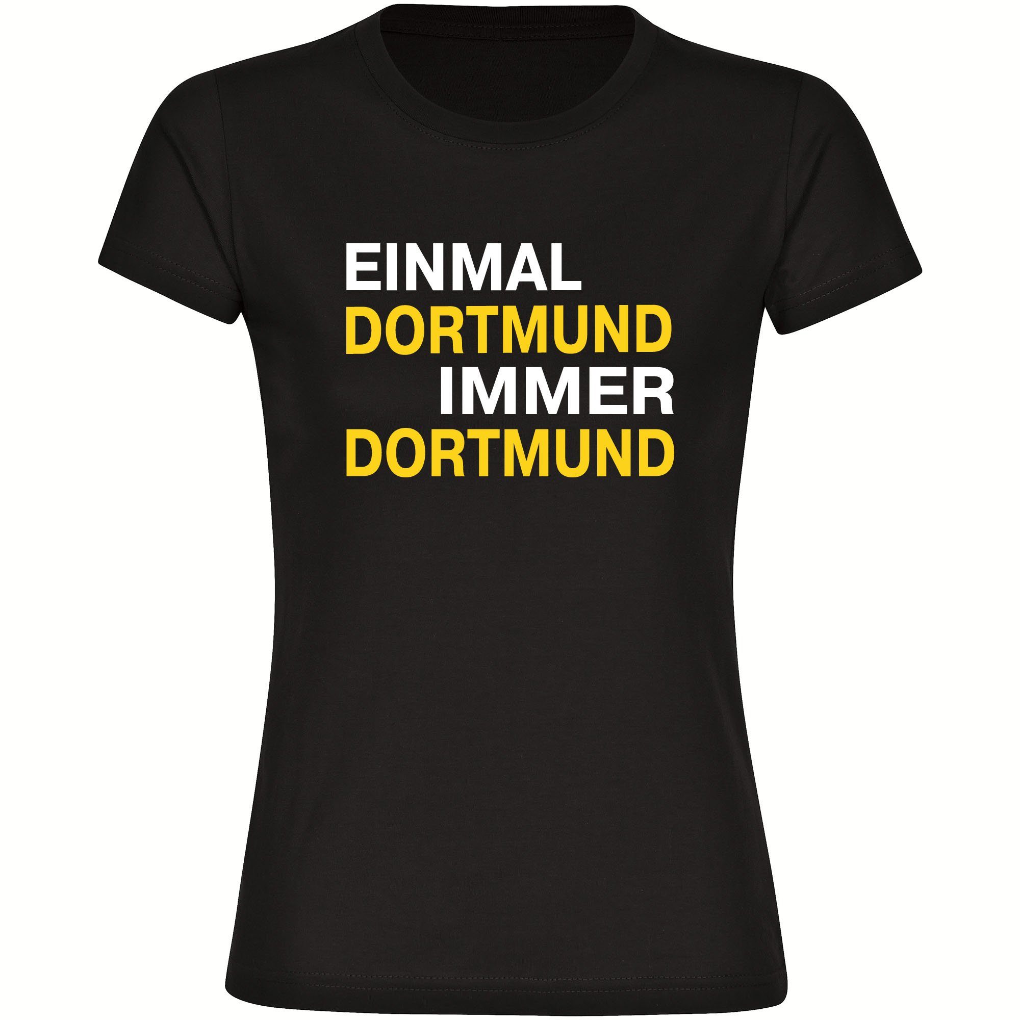 T-Shirt Damen Dortmund - Einmal Immer - Frauen