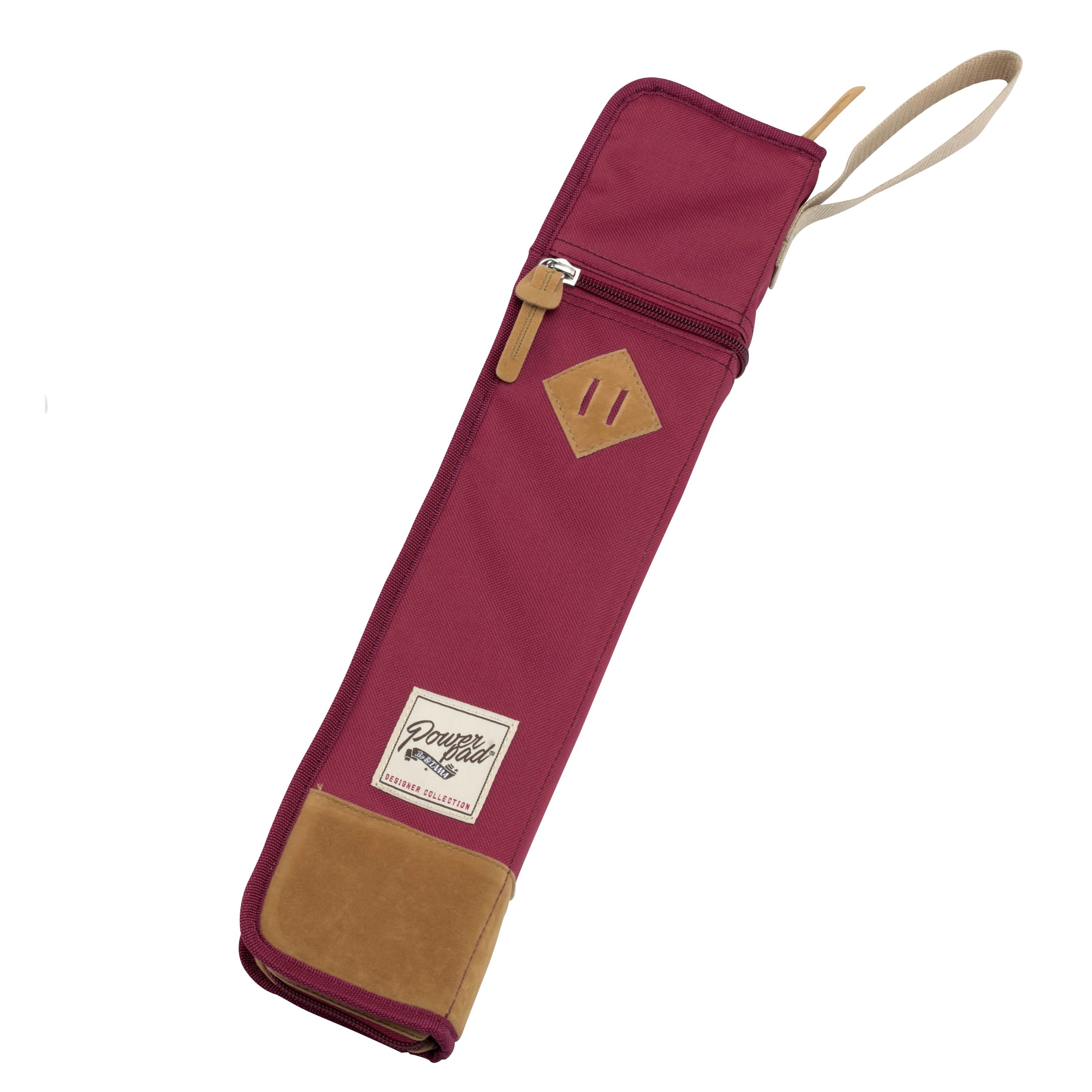 Tama Aufbewahrungstasche (Bags und Cases, Stick Bags), TSB12WR Stick Bag Powerpad Designer Collection Wine Red - Drumstick