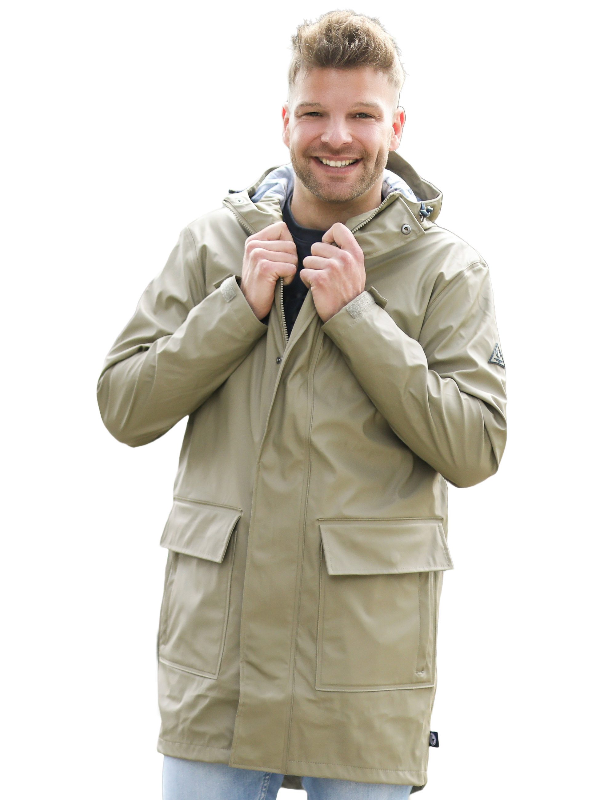 Schietwetter Funktionsjacke Herren Ourtdoorjacke "Drei Finger günstig online kaufen