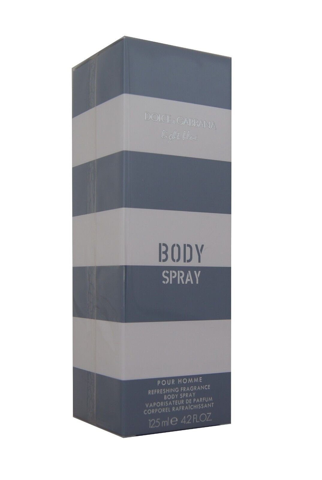 DOLCE & Light Pour Homme GABBANA Spray Body 125ml. Dolce Körperspray & Blue Gabbana