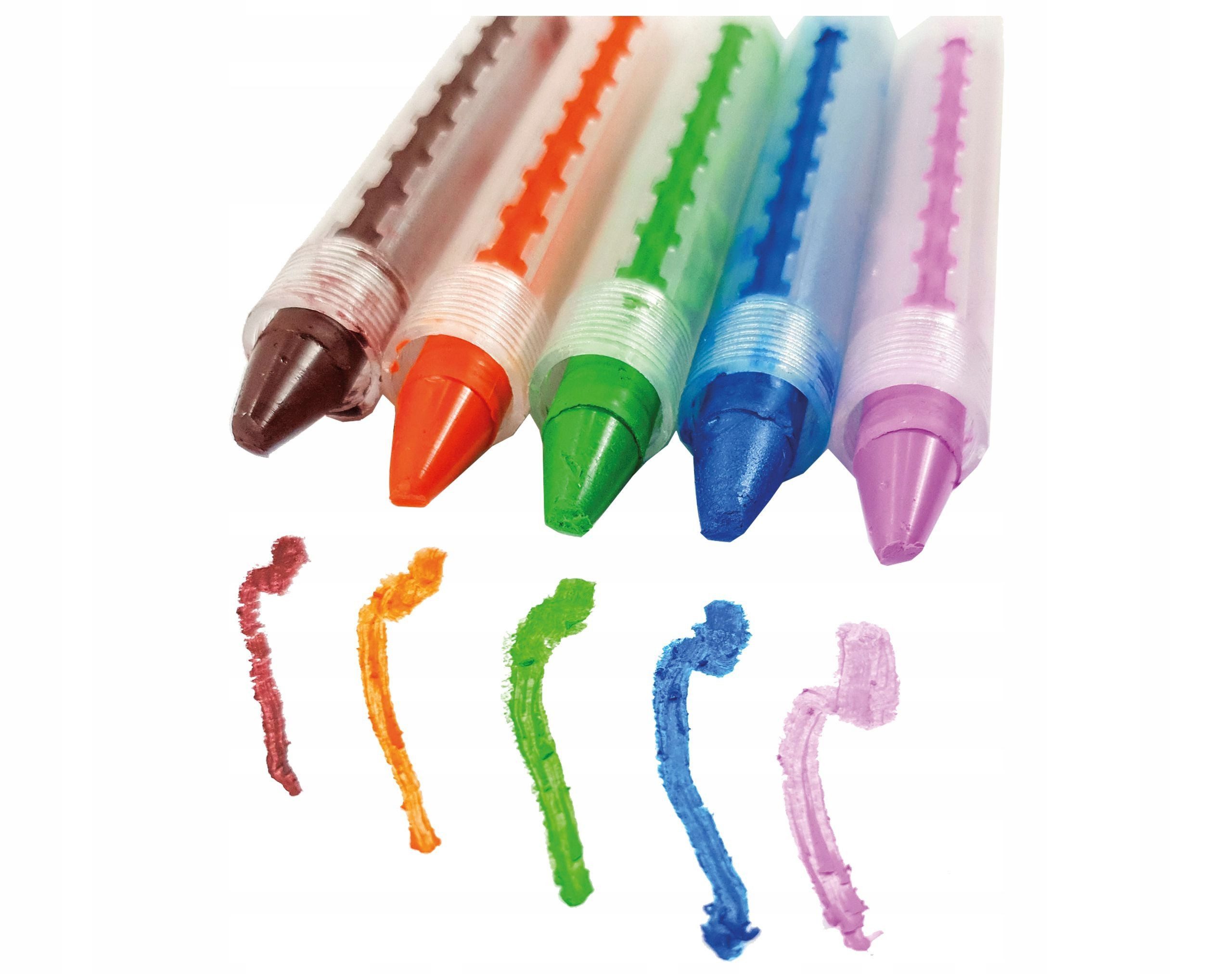 Kidea Schminkstift Kidea Schminkstifte: 12 farbenfrohe, sichere Farben (12-tlg)