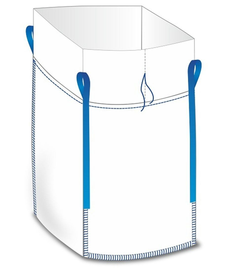 KLASEBO® Big Bag BIG BAG mit Schürze Tragkraft 1000 kg, 90 x 90 x 110 cm #1 15 stück