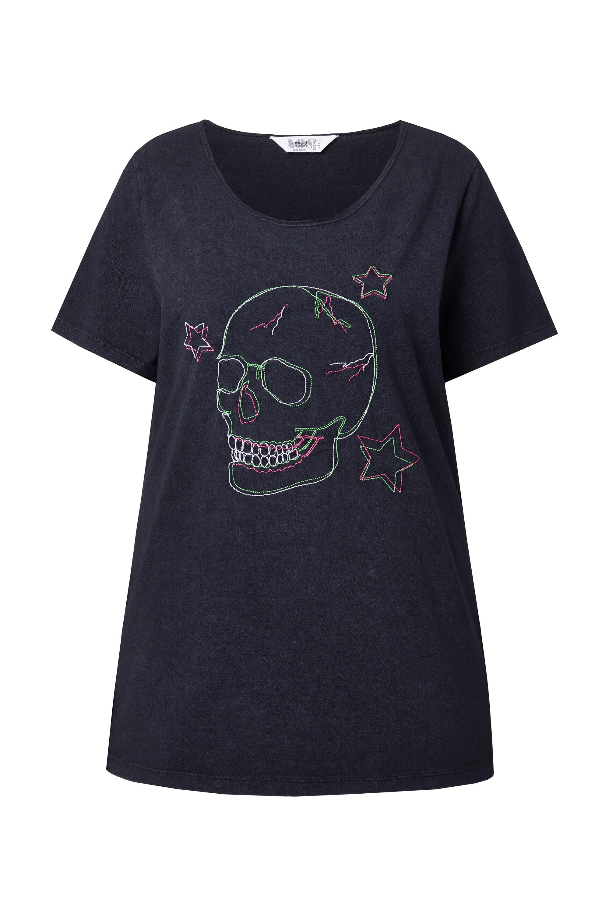 Angel of Style T-Shirt T-Shirt Komfort Fit Totenkopf günstig online kaufen