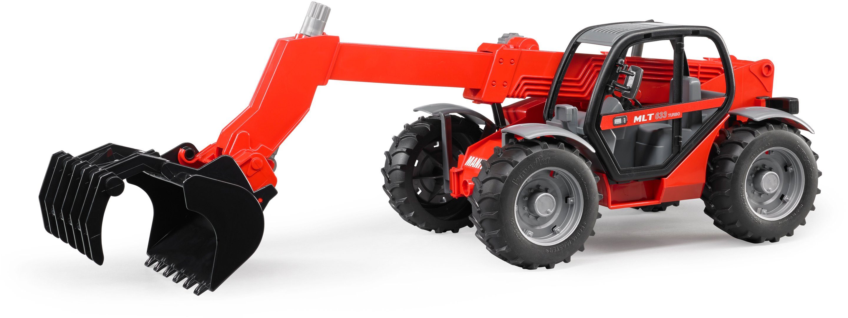 633 Manitou Made Bruder® (2125), Spielzeug-Radlader Germany Telekoplader in MLT