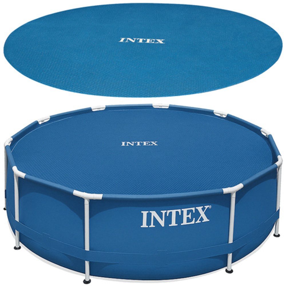 Intex Whirlpool-Abdeckung Solarabdeckung Gartenpool, Schützt den Pool zuverlässig vor Blättern, Insekten und Schmutz