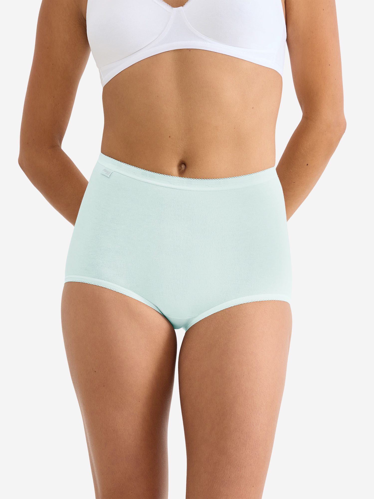 sloggi Maxislip Originals Basic H (3-St) Hoher Slip, Taillenslip, High Waist Slip