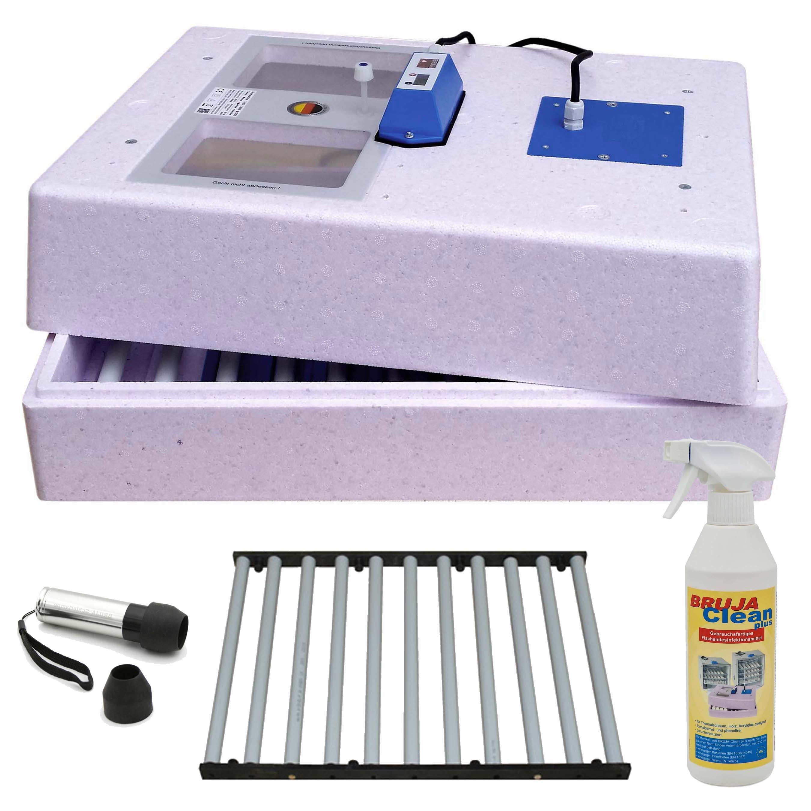 Bruja Reptilieninkubator BRUJA Brutmaschine Modell 3000 für Fasane/Zwerghühner - Set