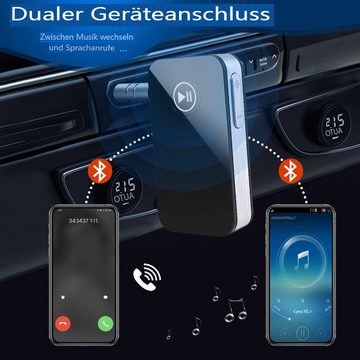 MAEREX Bluetooth-Adapter, Mini Auto Empfänger Kabellos 3,5mm AUX bluetooth Audio Musik Adapter
