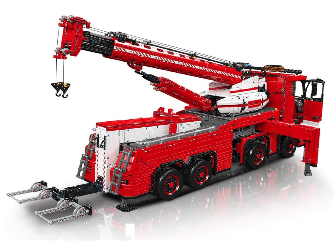 Mould King 19008 Pneumatic Tow Truck Konstruktions-Spielset, (10966 St)