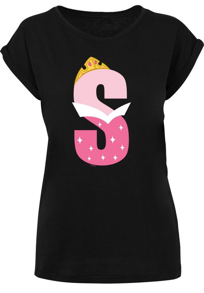 F4NT4STIC T-Shirt Disney Alphabet S Is For Sleeping Beauty Dornröschen Print