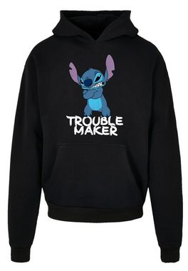 F4NT4STIC Kapuzenpullover Disney Lilo & Stitch Trouble Maker Hooded Sweater Premium Qualität