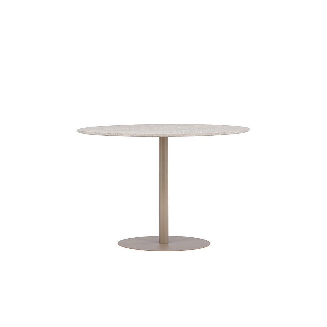 Venture Home Esstisch Lycke Esstisch Ø110 cm beige.