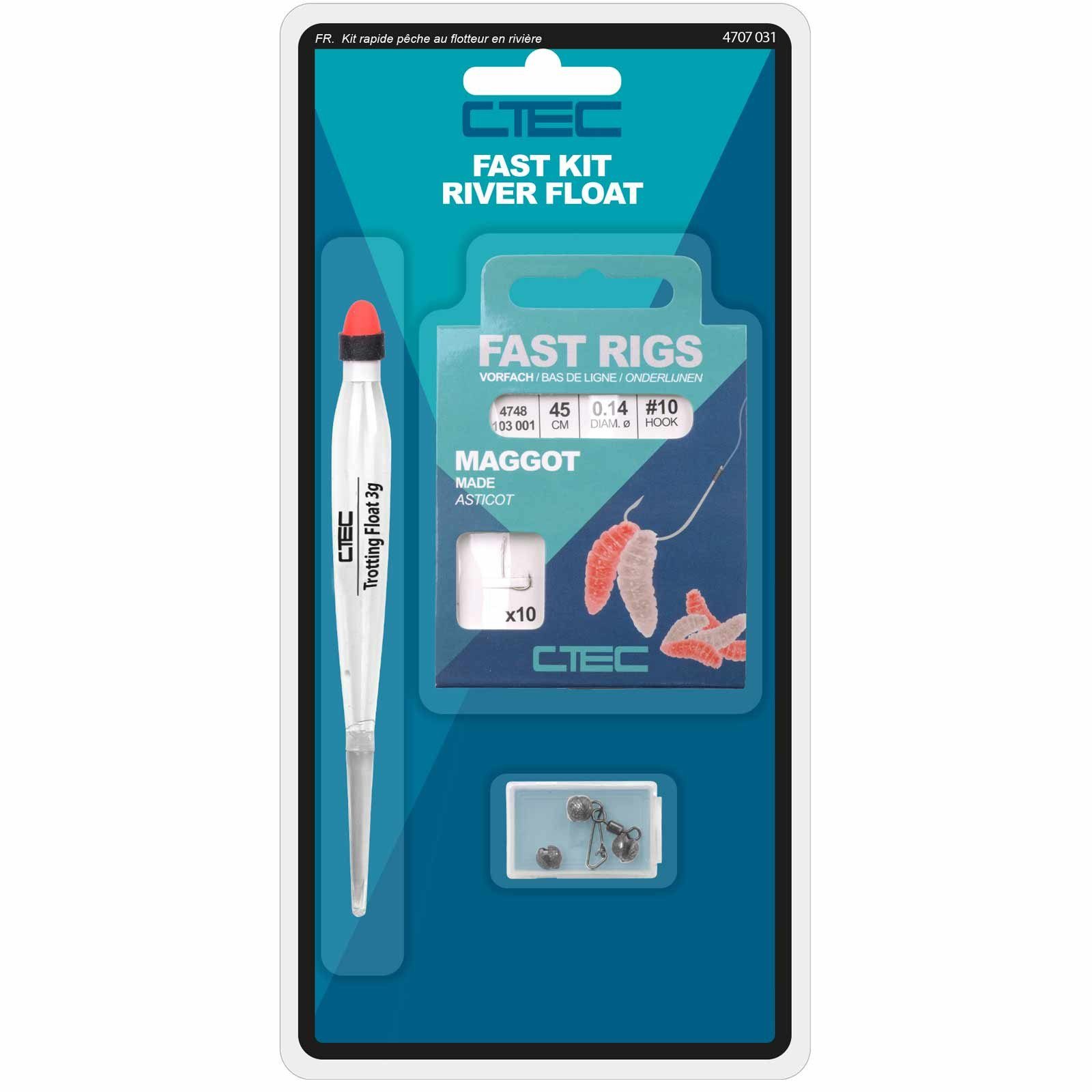 SPRO Spinnrute, Spro CTec Fast Kit Forelle & Friedfisch Angelset Angelcombo