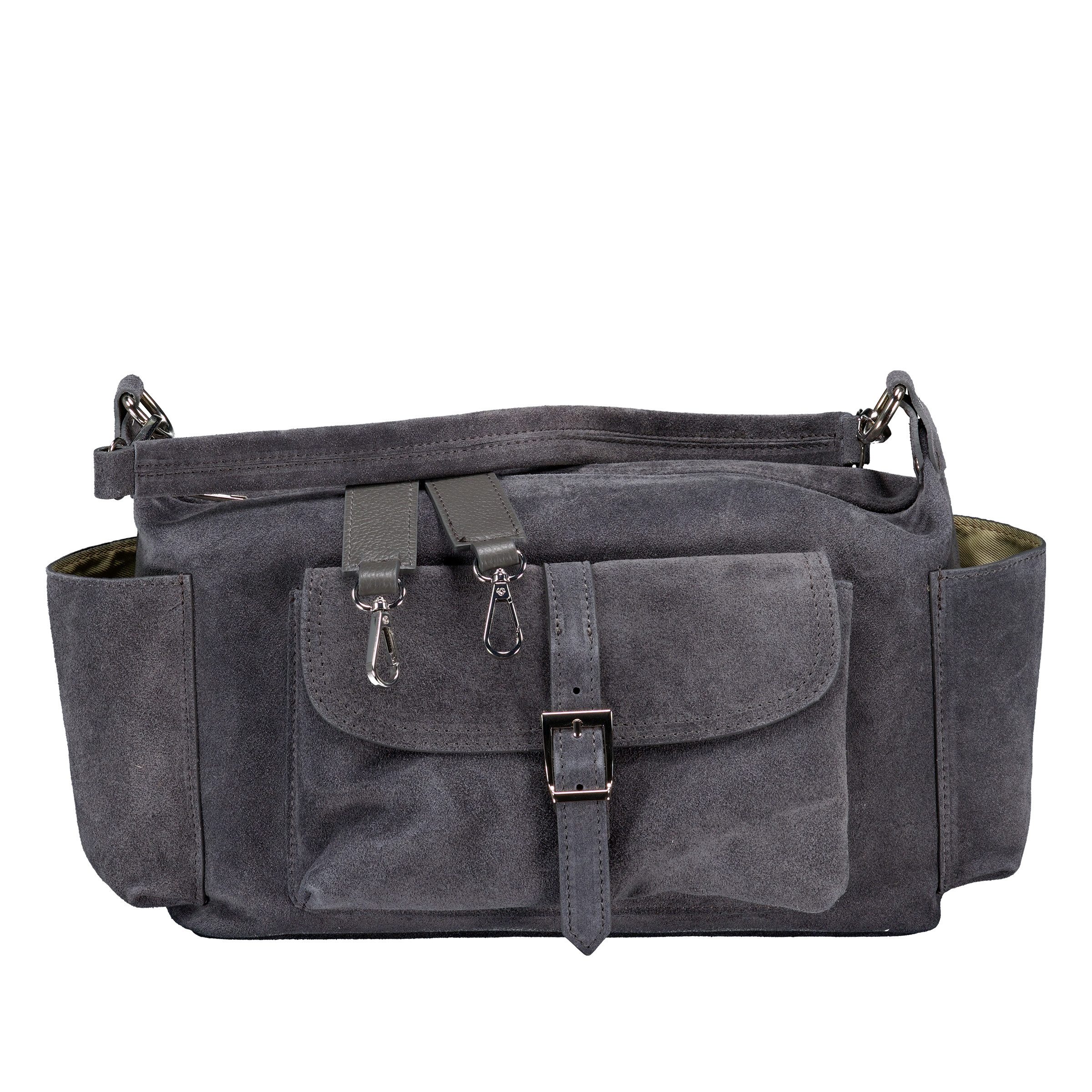 Hausfelder Manufaktur Beuteltasche Velours Utility Bag