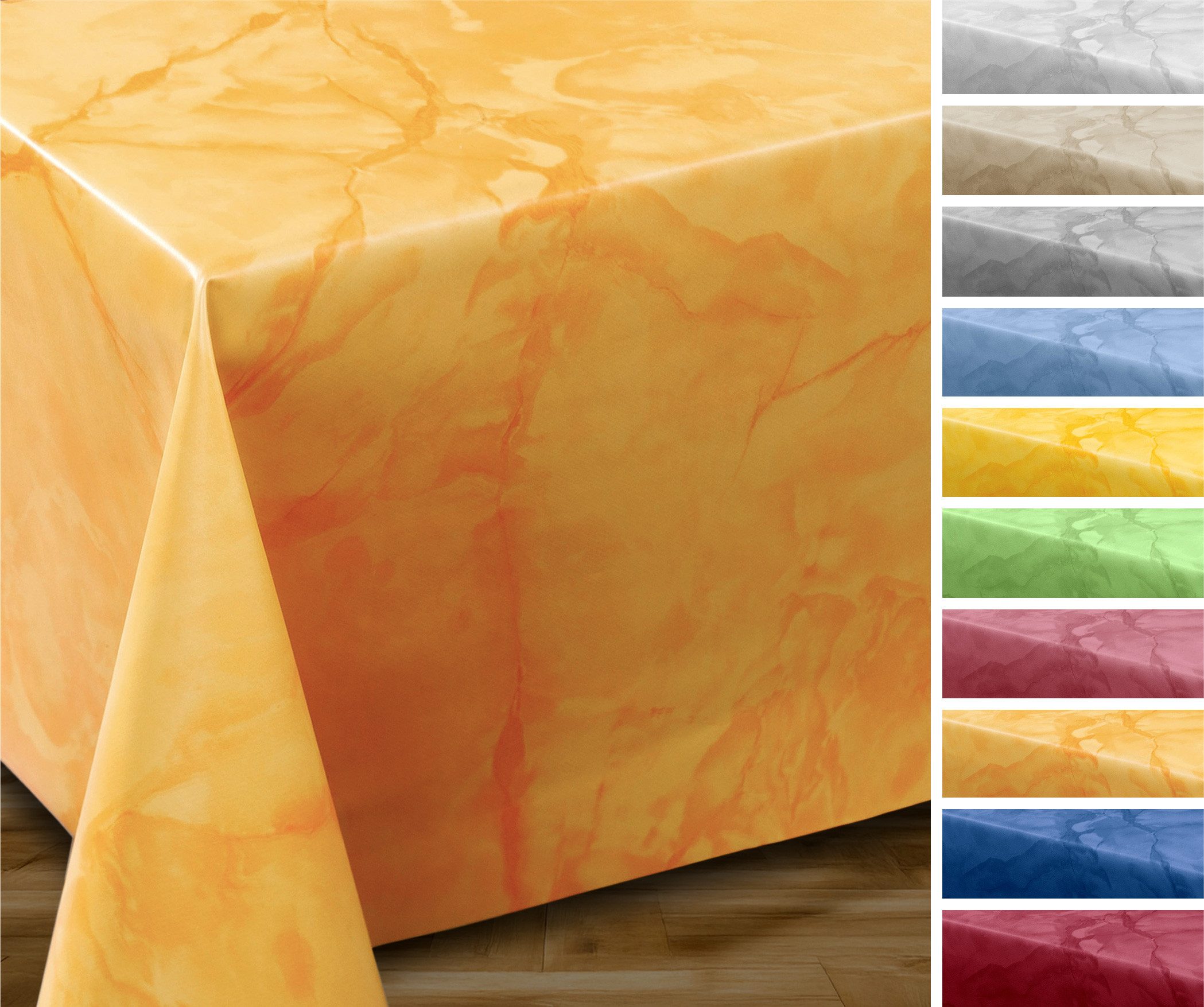 Beautex Tischdecke Wachstuchtischdecke abwischbar, Gartentischdecke Marmors günstig online kaufen