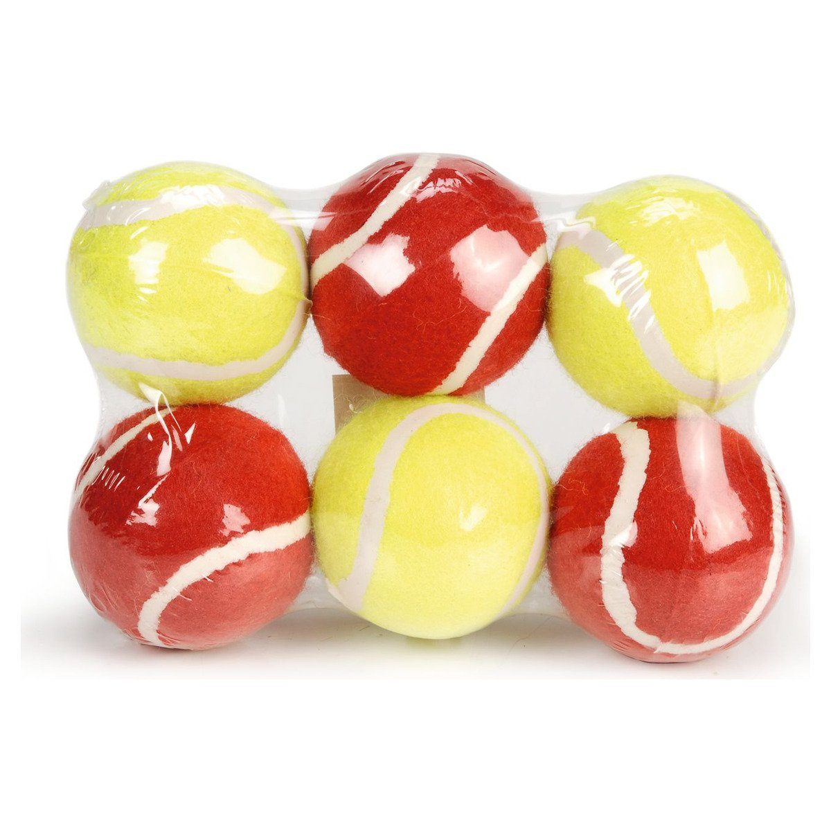 Tierball Hundespielzeug Tennisball - 6 Stück