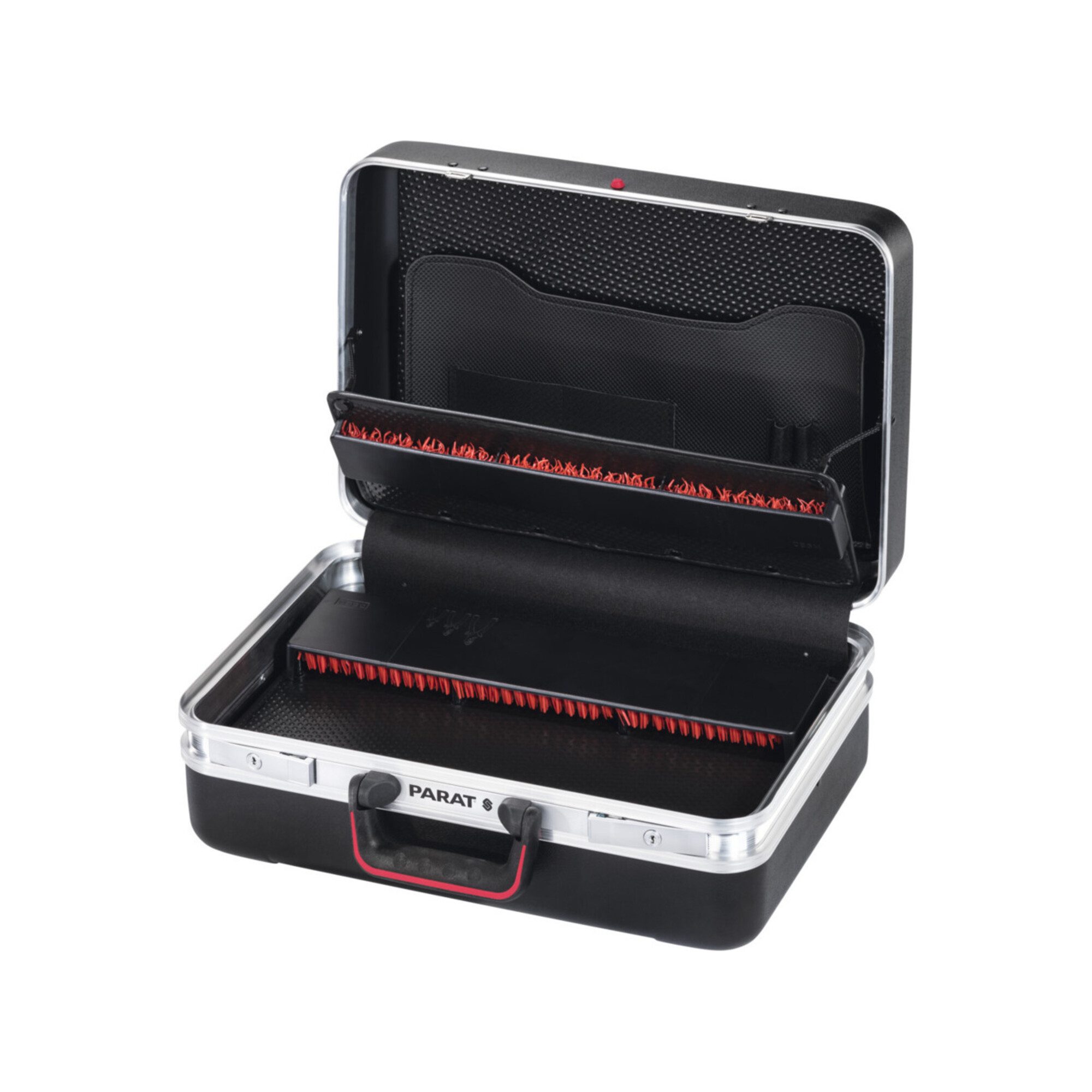 Parat Werkzeugkoffer Parat X-ABS Werkzeugkoffer mit Bodenschale, 2 Werkzeugtafeln und TSA-S