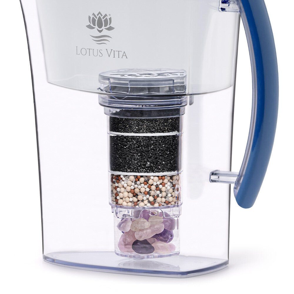 Lotus Vita Wasserfilter Kanne Lotus 1,6L - Natura Plus
