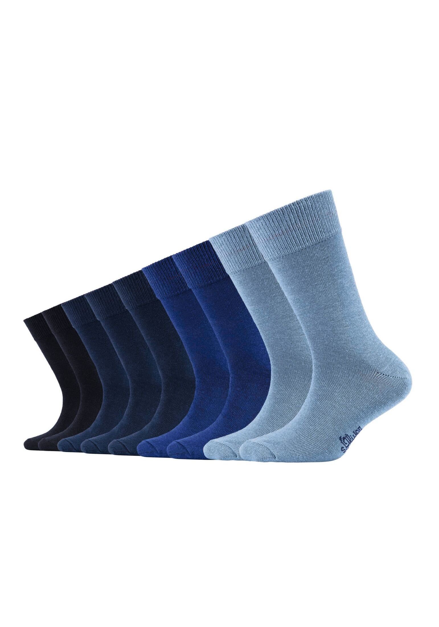 s.Oliver Socken 9er Pack