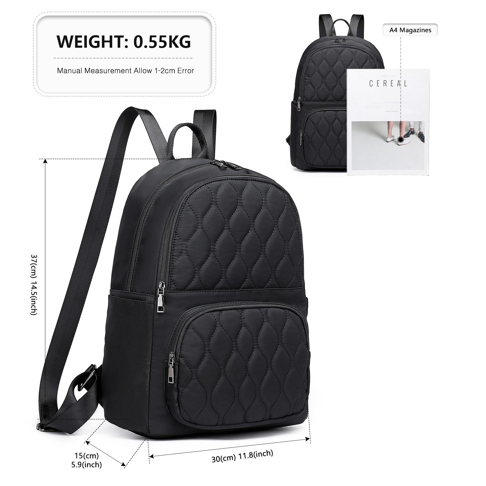 Miss Lulu Tagesrucksack Rucksack Damen Casual Daypacks Nylon Rucksacke (1-t günstig online kaufen