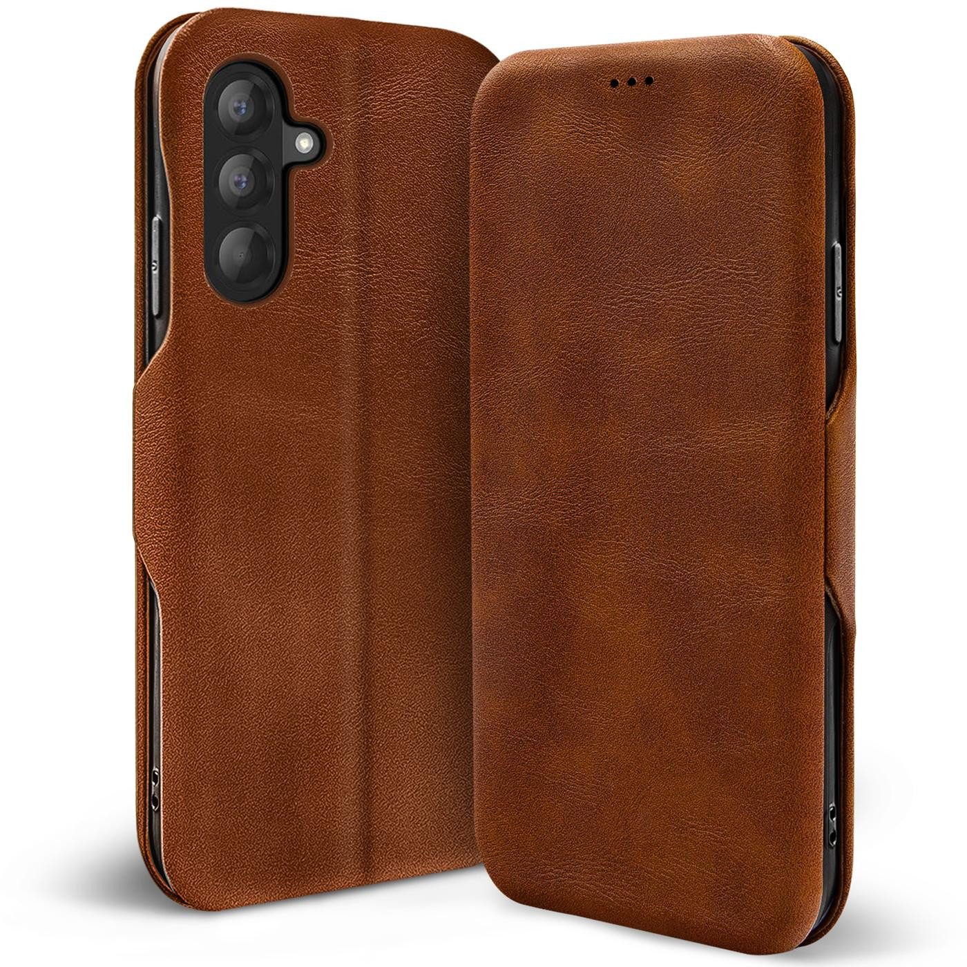 CoolGadget Handyhülle Premium Klapptasche Wallet Case für Samsung Galaxy A57 5G, Handy Tasche mit Kartenfach Book Schutzhülle