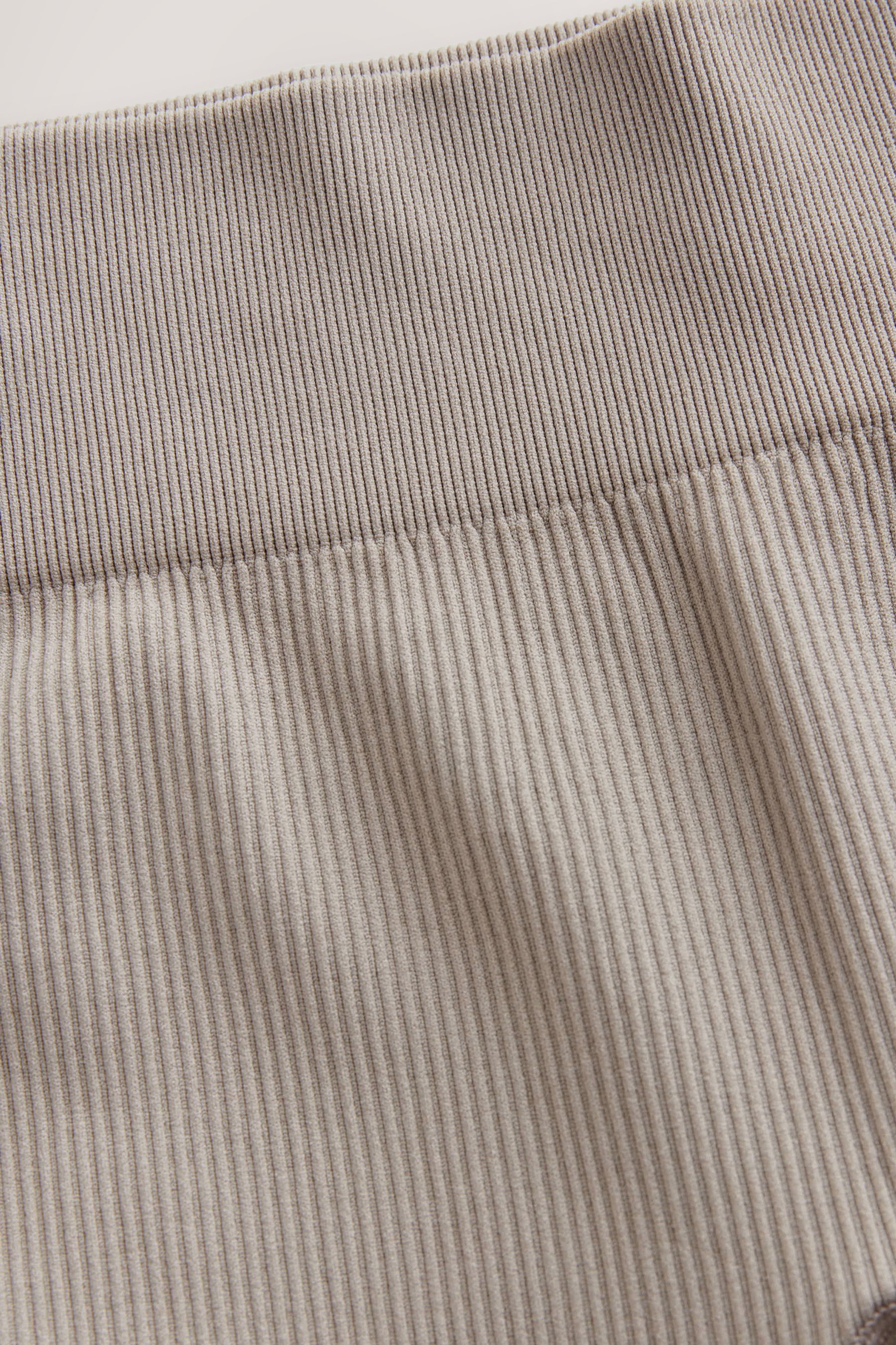 Next Leggings Nahtlos Gerippte Leggings mit hoher Taille (1-tlg)