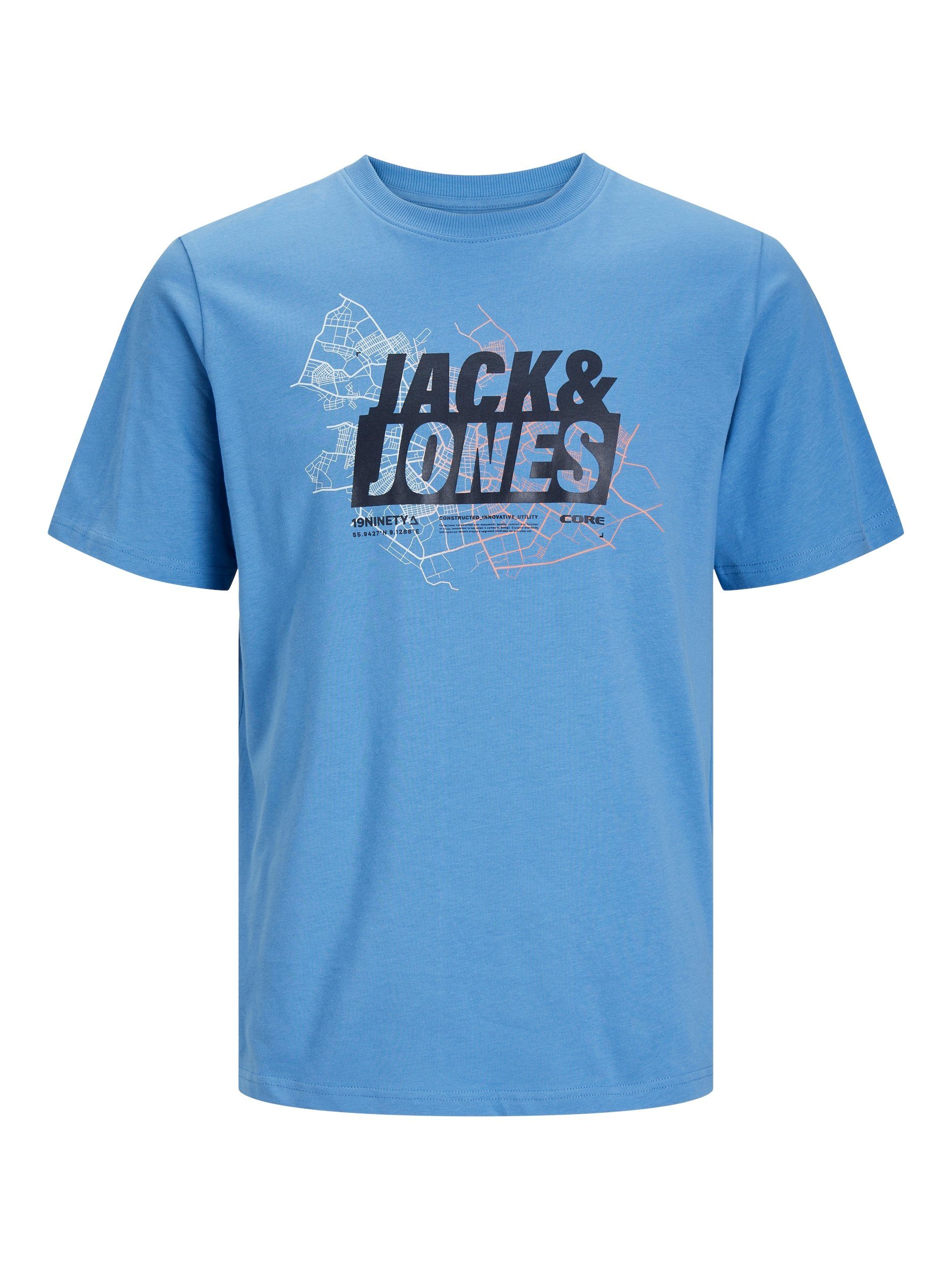 Jones CREW Jack SN & Rundhalsshirt Pacific LOGO TEE Coas JCOMAP SS NECK