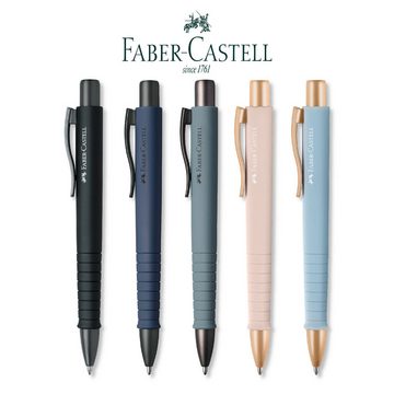 Faber-Castell Kugelschreiber Poly Ball Urban, Tolles Geschenk, Schreibfarbe blau
