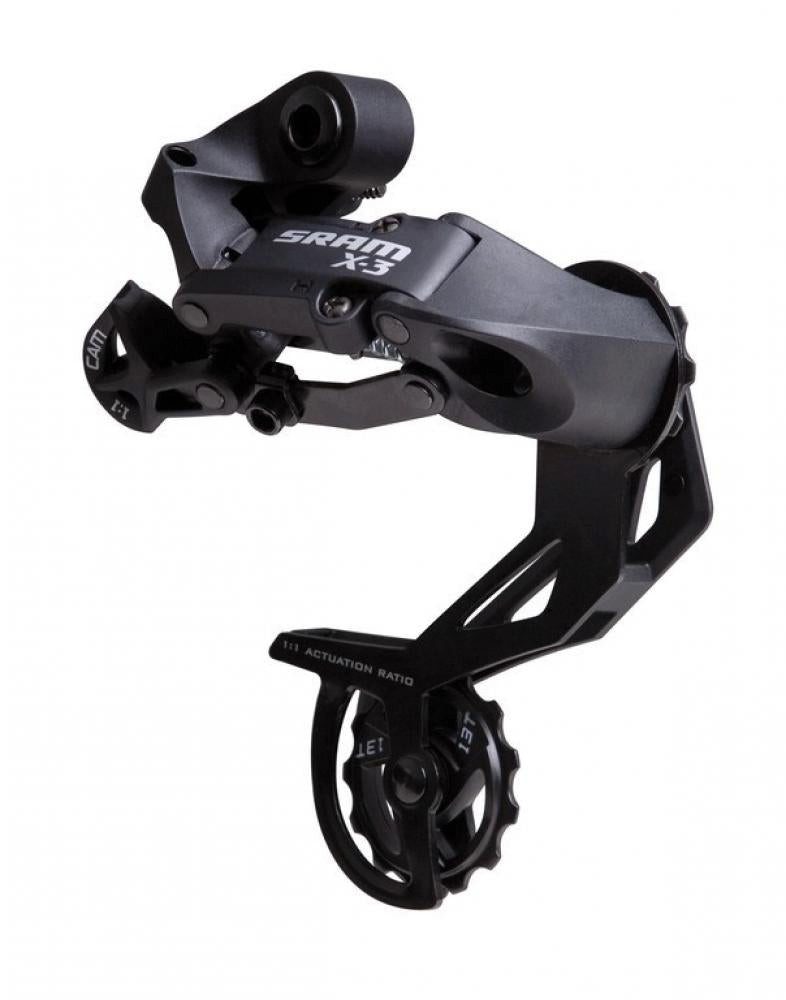 SRAM Schaltwerk SRAM Schaltwerk X.3 langer Käfig, schwarz - 8-fach, schwarz