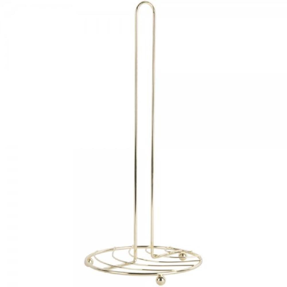 Present Time Küchenrollenhalter Küchenrollenhalter Wired Metal Gold Plated (34x15cm)