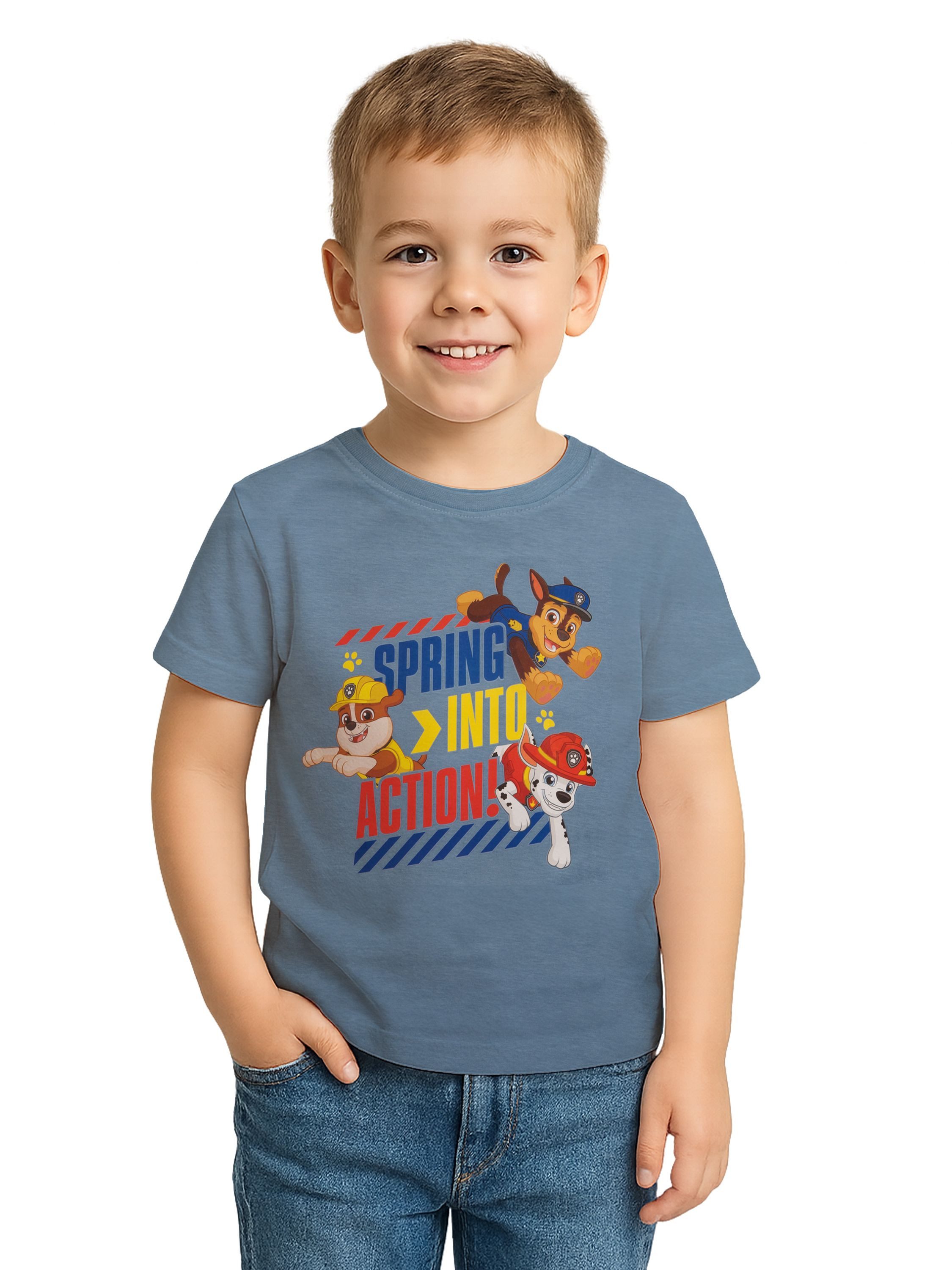 T-Shirt Paw Patrol - Spring into Action