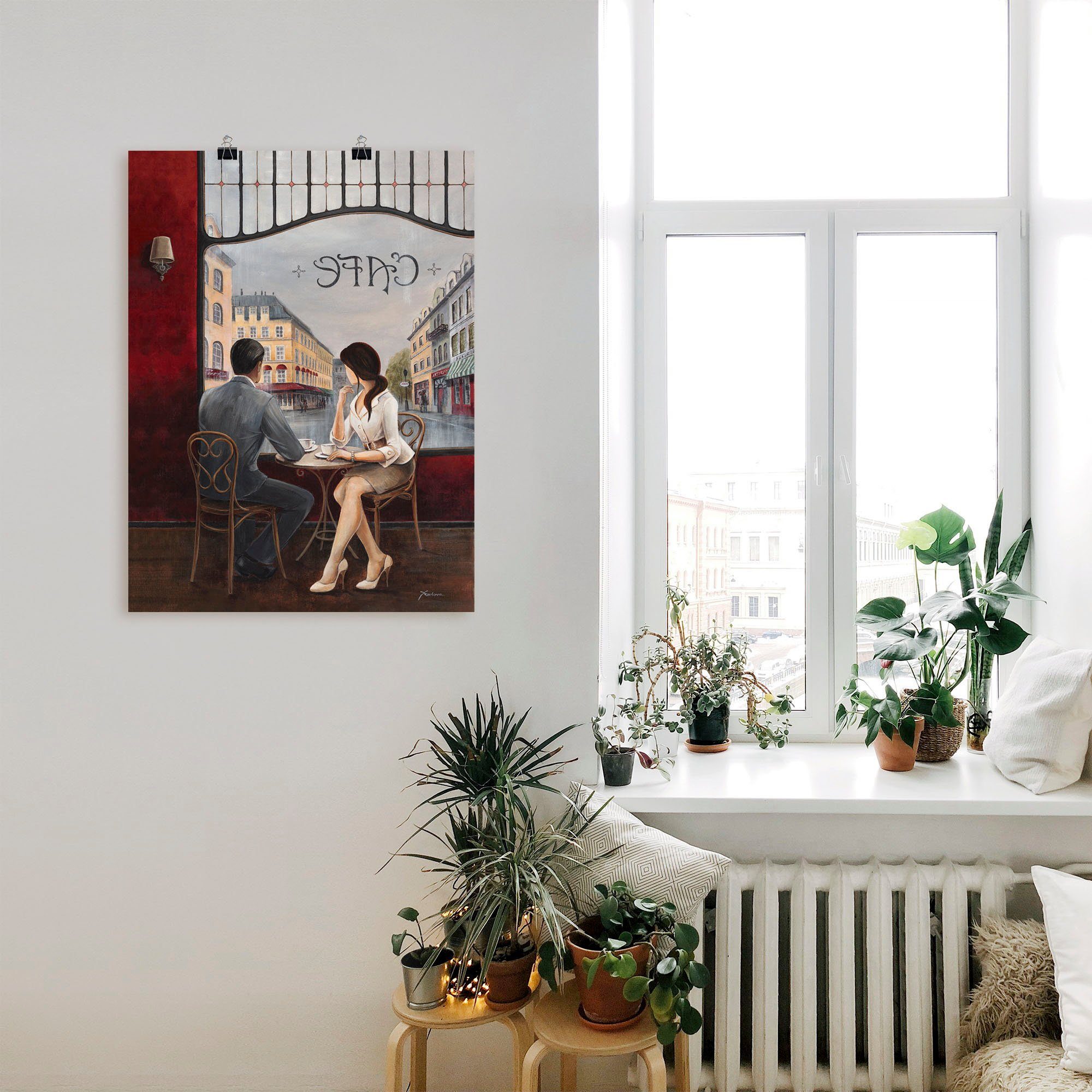 Artland Wandbild Café, Restaurant & Cafés (1 St), als Alubild, Leinwandbild, Poster in verschied. Größen