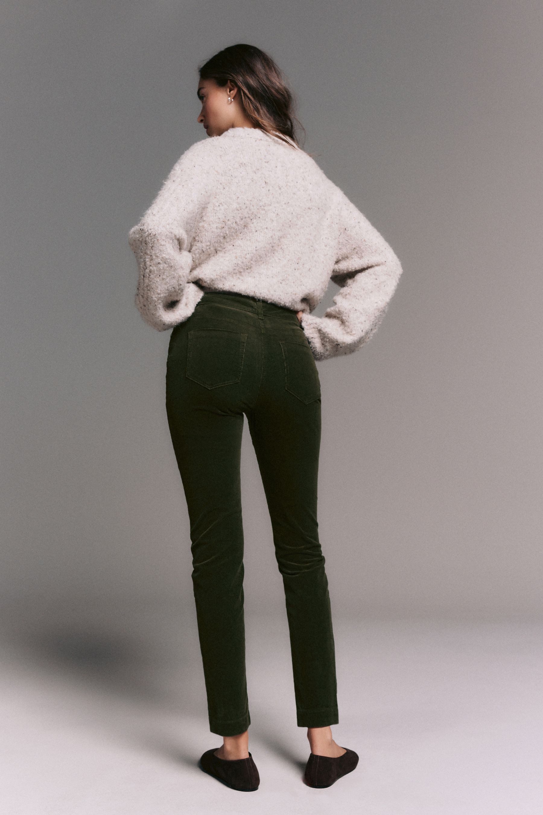 Next Skihose Skinny Fit Cordhose, Kurzgröße günstig online kaufen