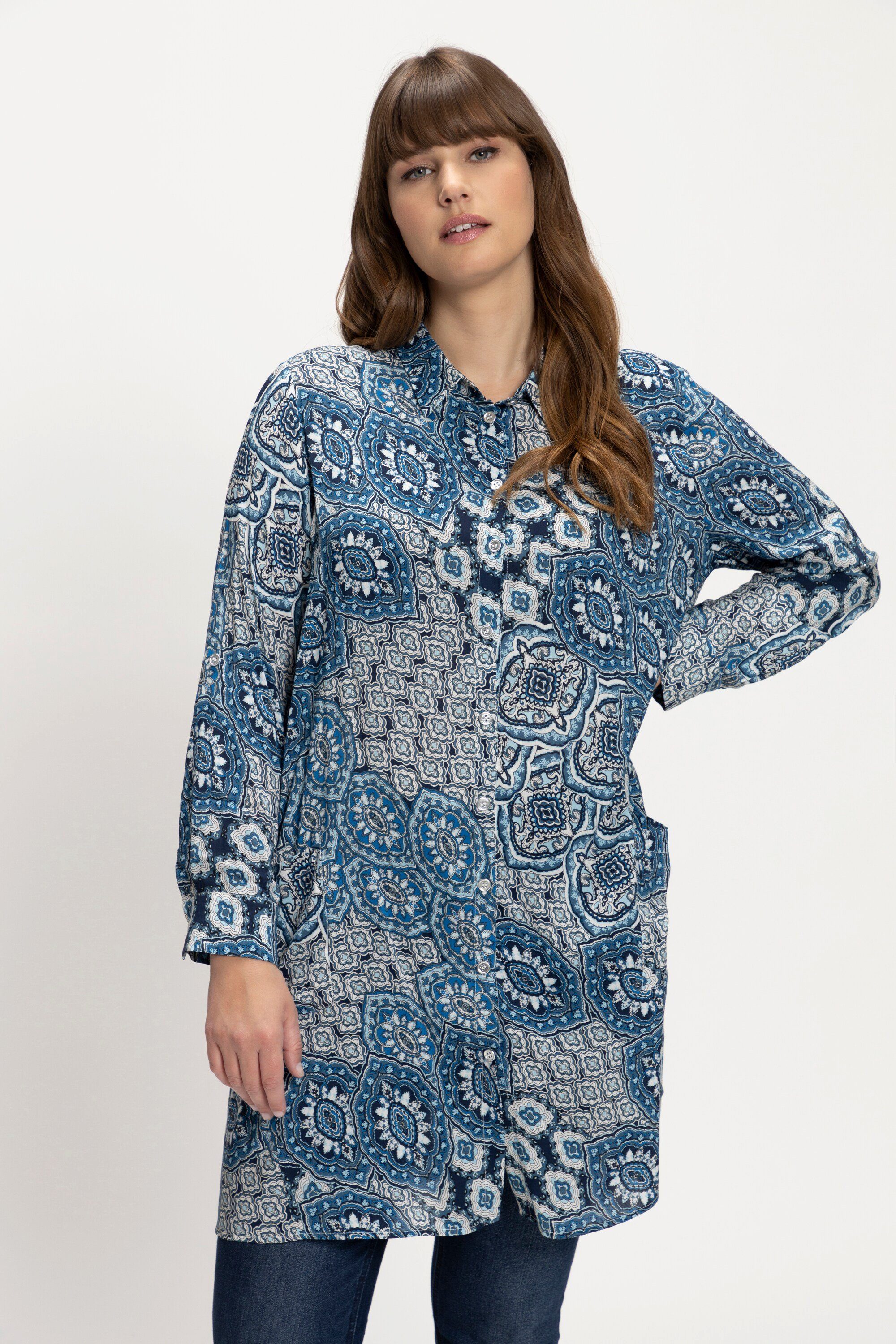 Ulla Popken Longbluse Long-Bluse