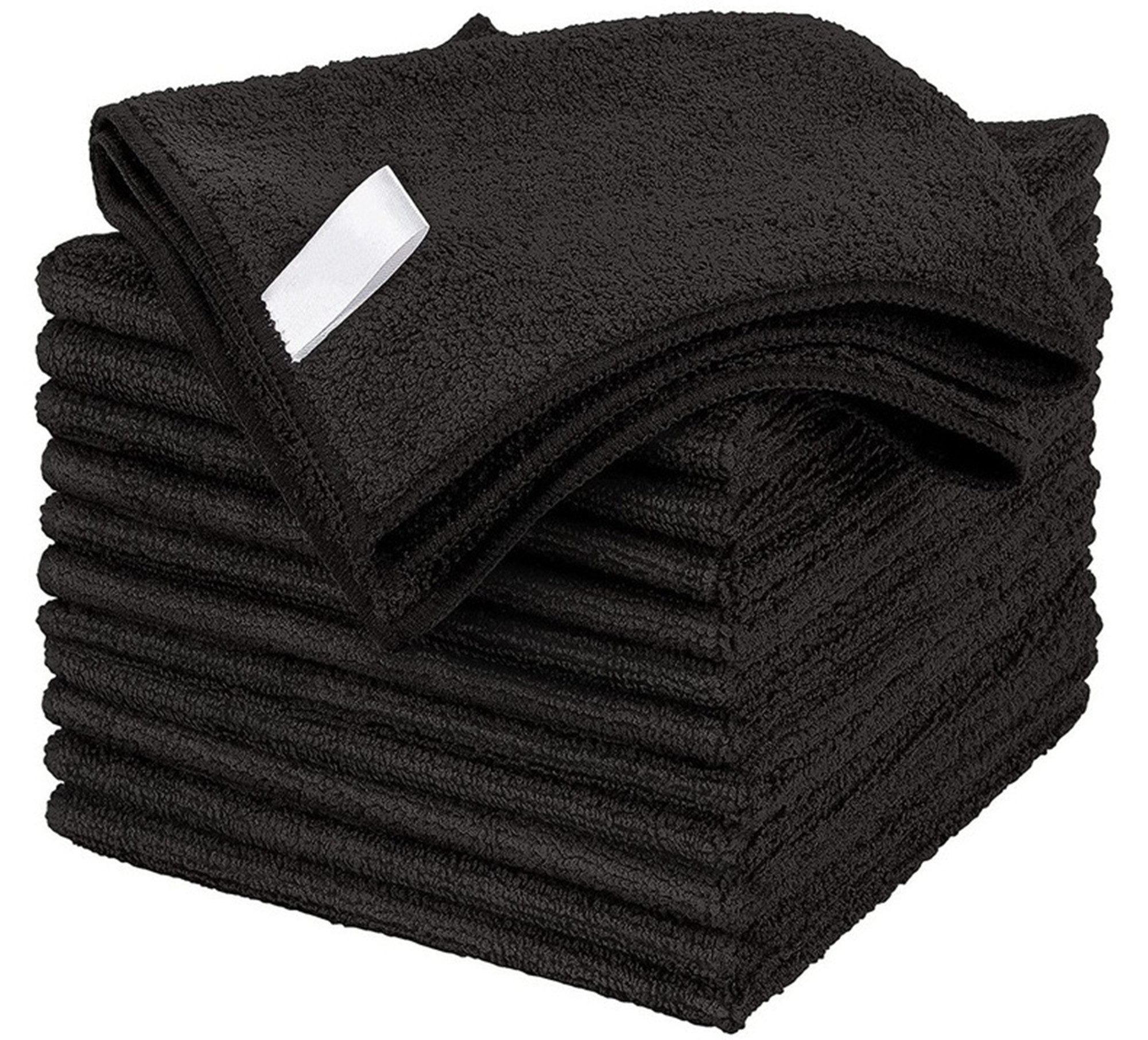 ibettertec Mikrofaser Reinigungstuch,Allzweck Mikrofasertücher Reinigungstuch (Fast Dry Trockentuch,Premium Qualität für Duschkabine, Auto, Haushalt, Camping, streifenfrei, 12 Stück, Größe 30 x 30 cm)