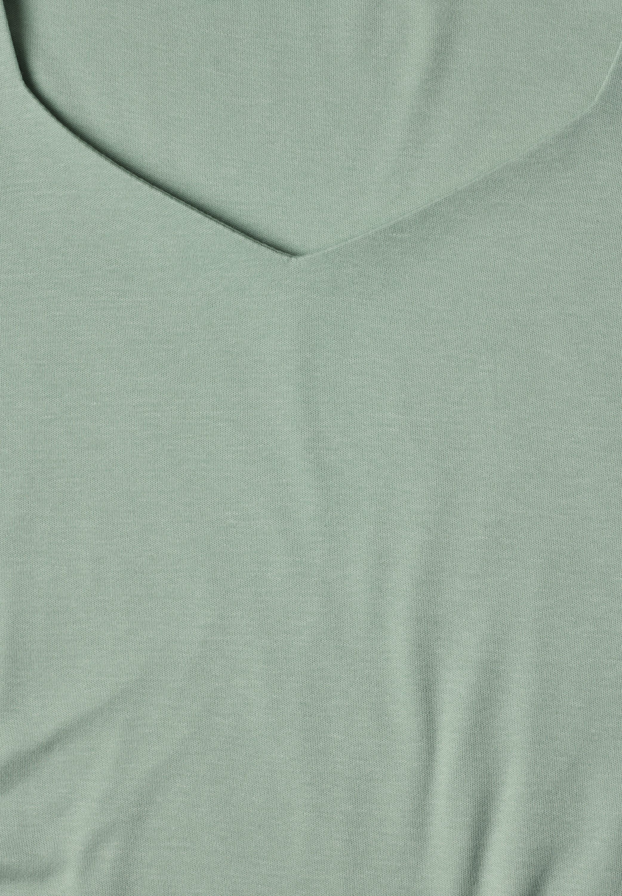 STREET ONE Langarmshirt in Unifarbe – Bild 5 von 5