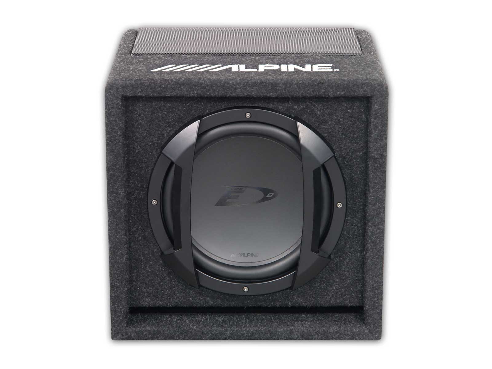 ALPINE SWE-815 20cm Aktivwoofer Auto-Subwoofer (100 W, max.: W 20 cm)